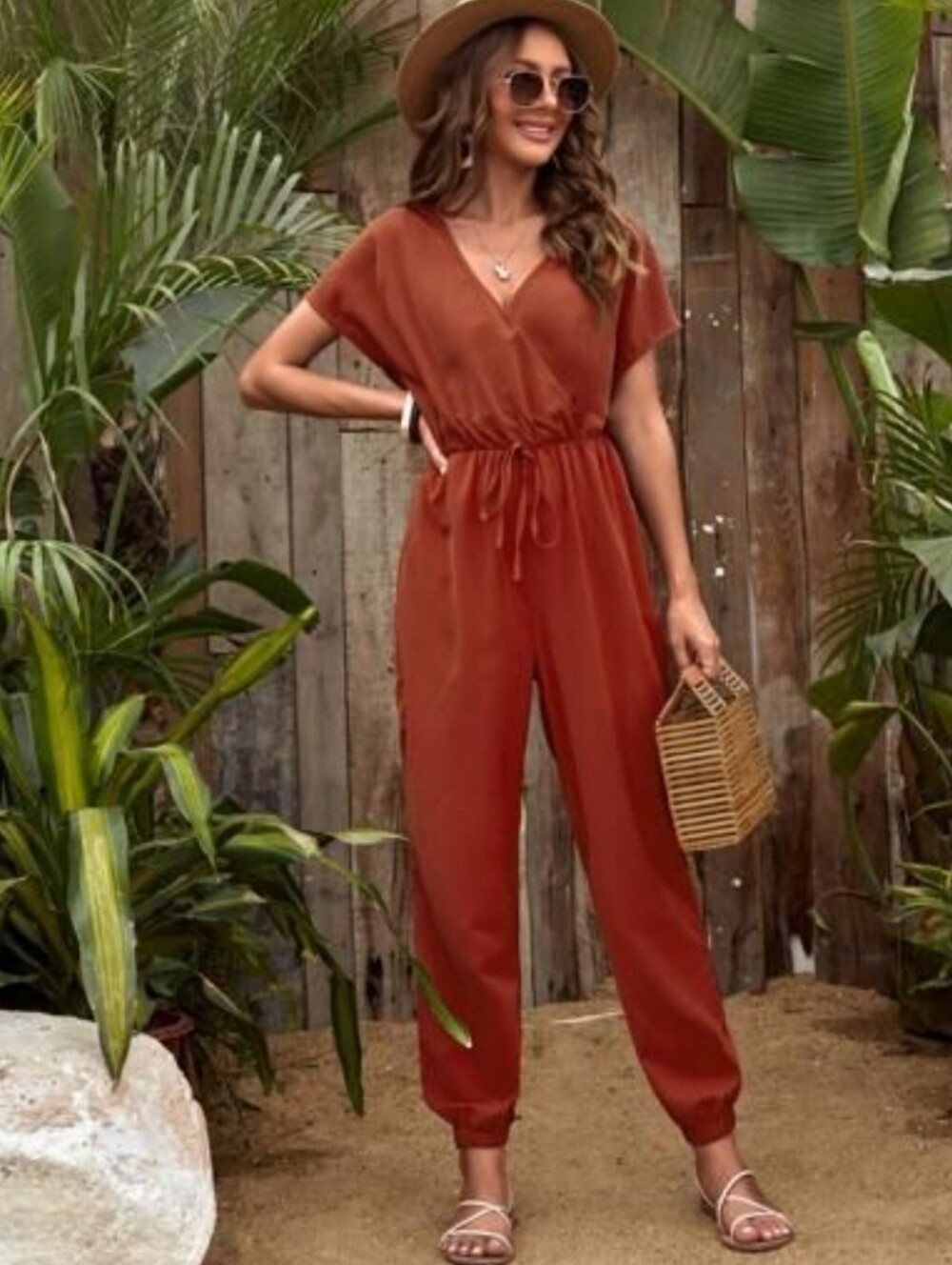 NWOT Romper by Sansara in Rust